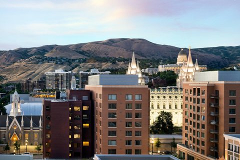 Salt Lake Marriott Downtown at City Creek in Salt Lake City, Utah, United States