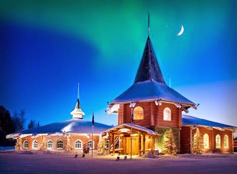 Santa Claus Holiday Village in Rovaniemi, Finland