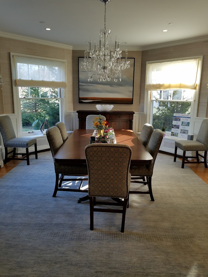 Stone Porch by the Lake in Evanston, Illinois, United States