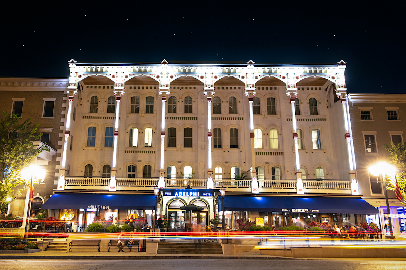The Adelphi Hotel in Saratoga Springs, New York, United States