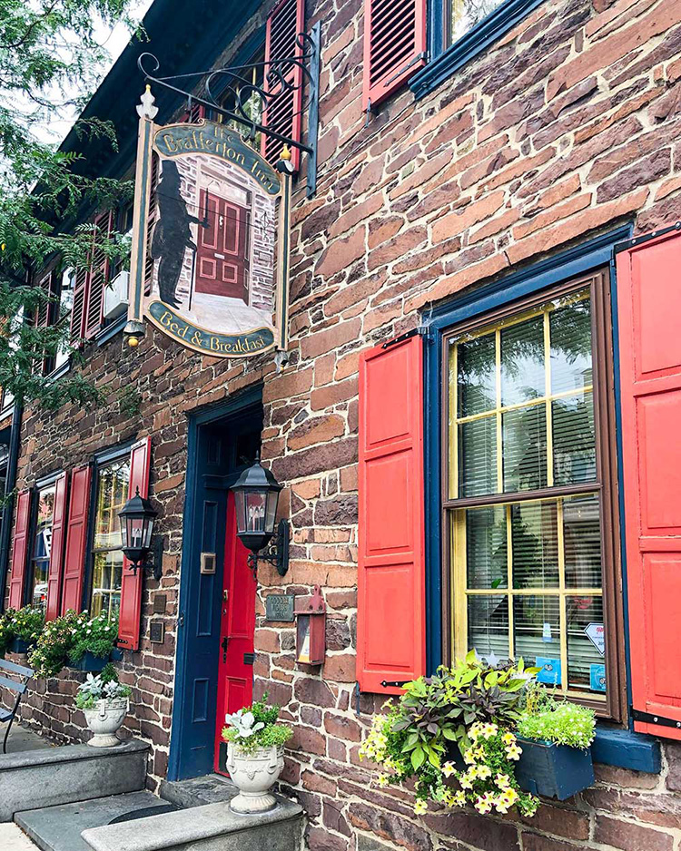 The Brafferton Inn in Gettysburg, Pennsylvania, United States
