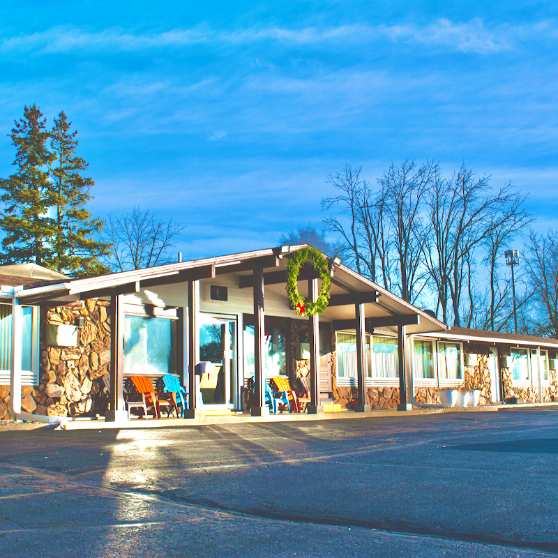 The Crossroads Motel in Elkhorn, Wisconsin, United States