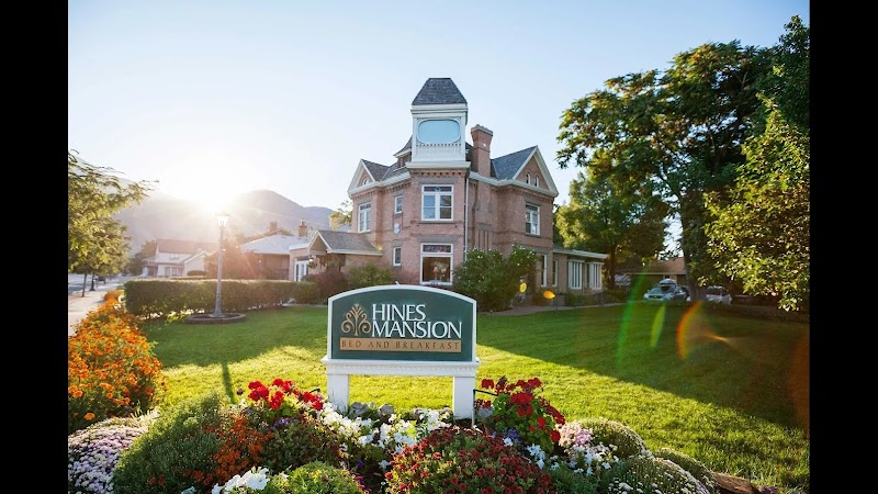 The Hines Mansion in Logan, Utah, United States