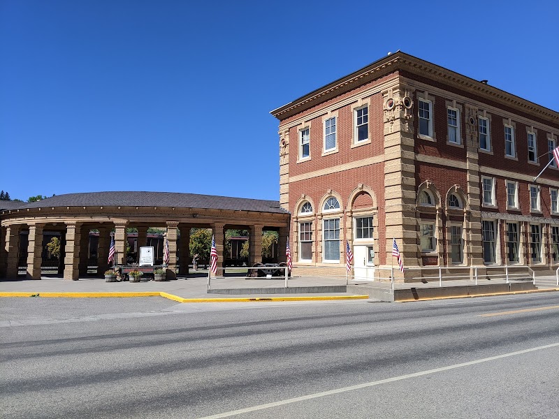 The Livingston Depot Center in Livingston, Montana, United States