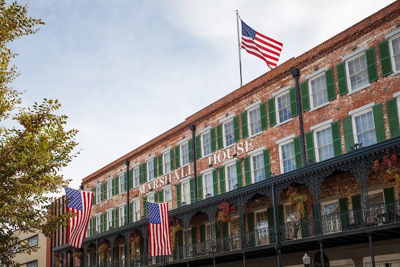 The Marshall House in Savannah, Georgia, United States