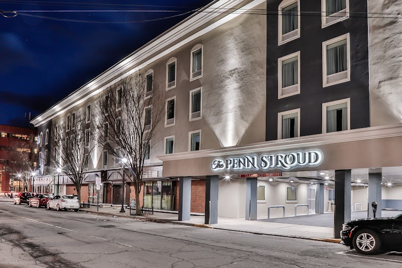 The Penn Stroud Hotel in East Stroudsburg, Pennsylvania, United States