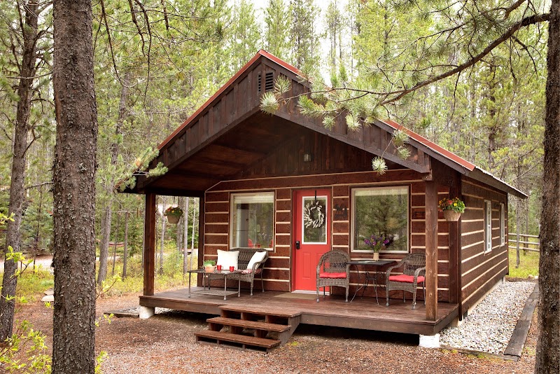 The Reclusive Moose Cabins in Columbia Falls, Montana, United States