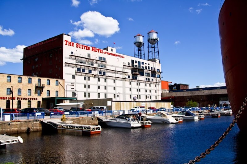 The Suites Hotel at Waterfront Plaza in Duluth, Minnesota, United States