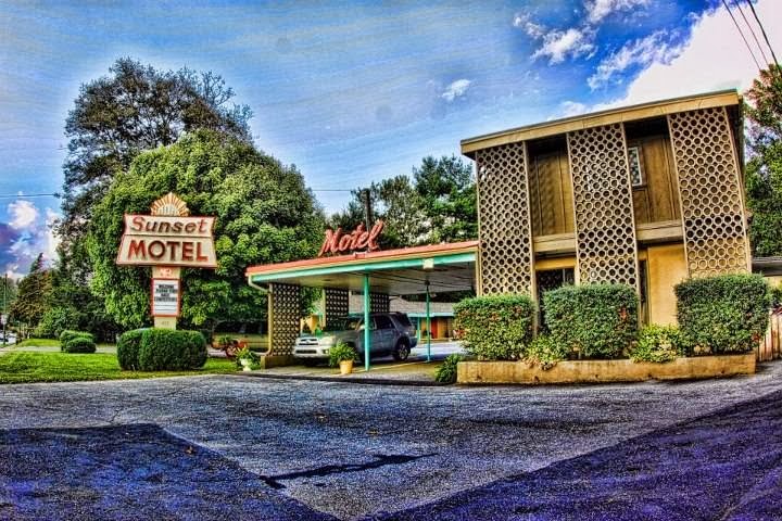 The Sunset Motel in Brevard, North Carolina, United States