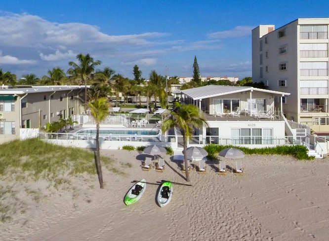 The Tides Inn Hotel in Deerfield Beach, Florida, United States
