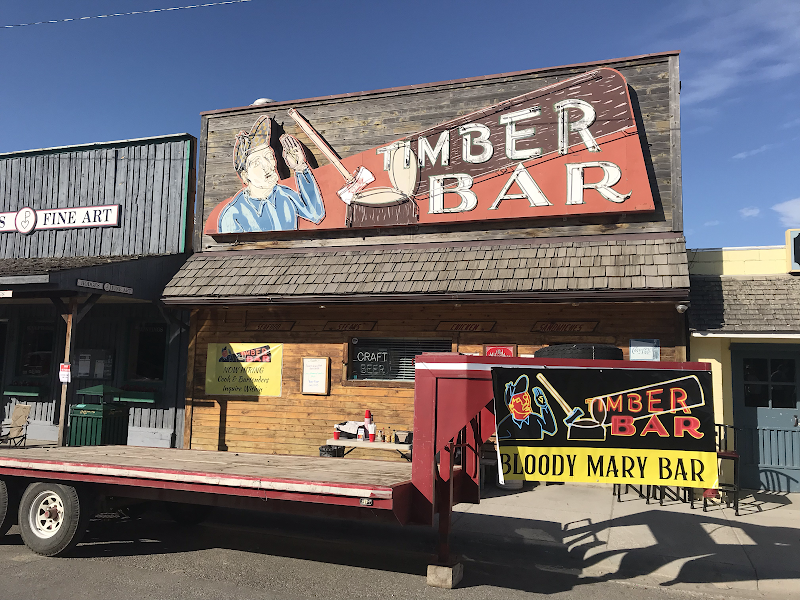 The Timber Bar in Livingston, Montana, United States