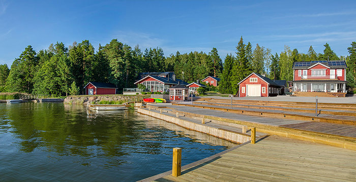 Villa Eriksberg in Porvoo, Finland
