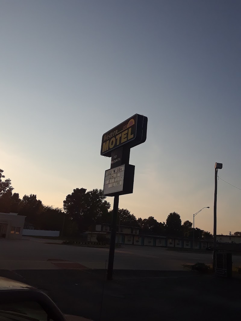 Western Motel in Muskogee, Oklahoma, United States