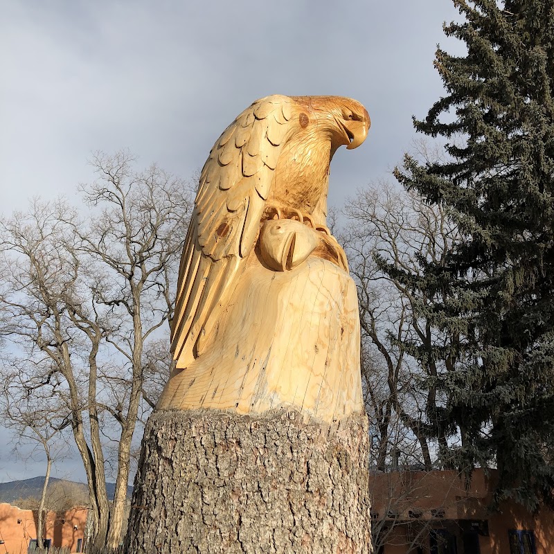 Adobe and Pines in Taos, New Mexico, United States