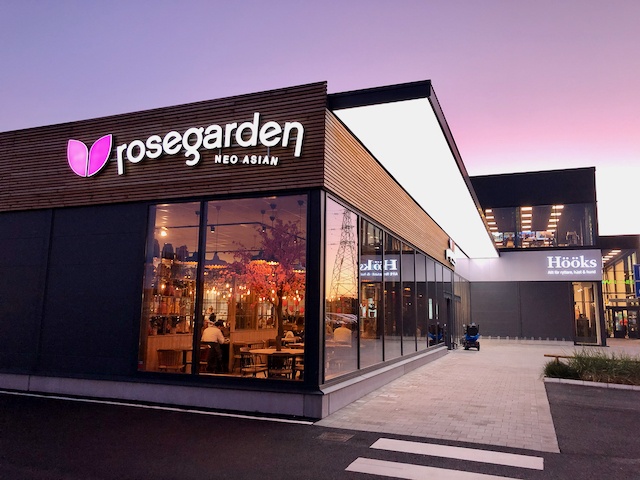 Åkeshofs Garden in Ystad, Sweden