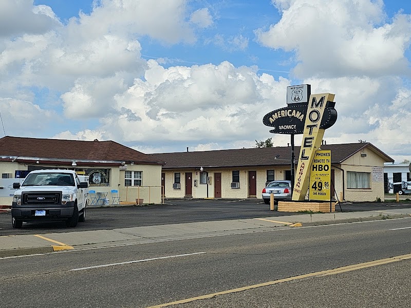 Americana Motel in Tucumcari, New Mexico, United States