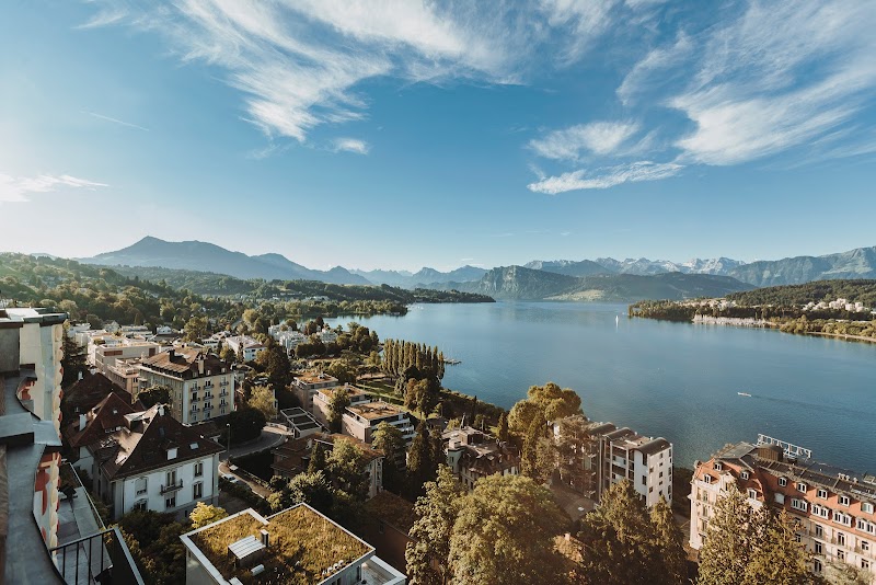 Art Deco Hotel Montana in Lucerne, Switzerland