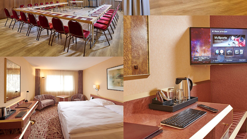 Au Parc Hotel in Fribourg, Switzerland