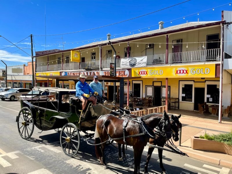 Australian Hotel Winton in Winton, Australia