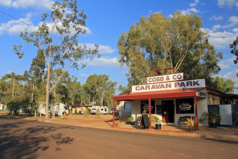 Cobb & Co Caravan Park in Charleville, Australia