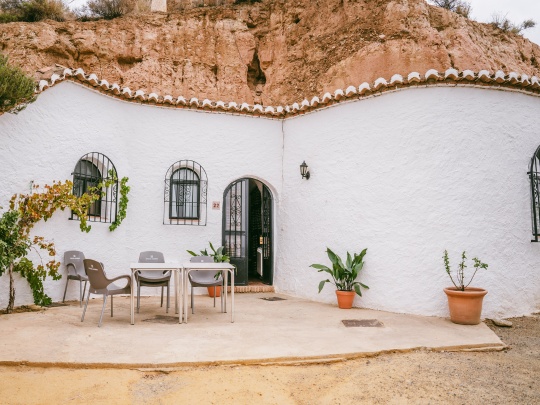 Cuevas Pedro Antonio de Alarcón in Guadix, Spain