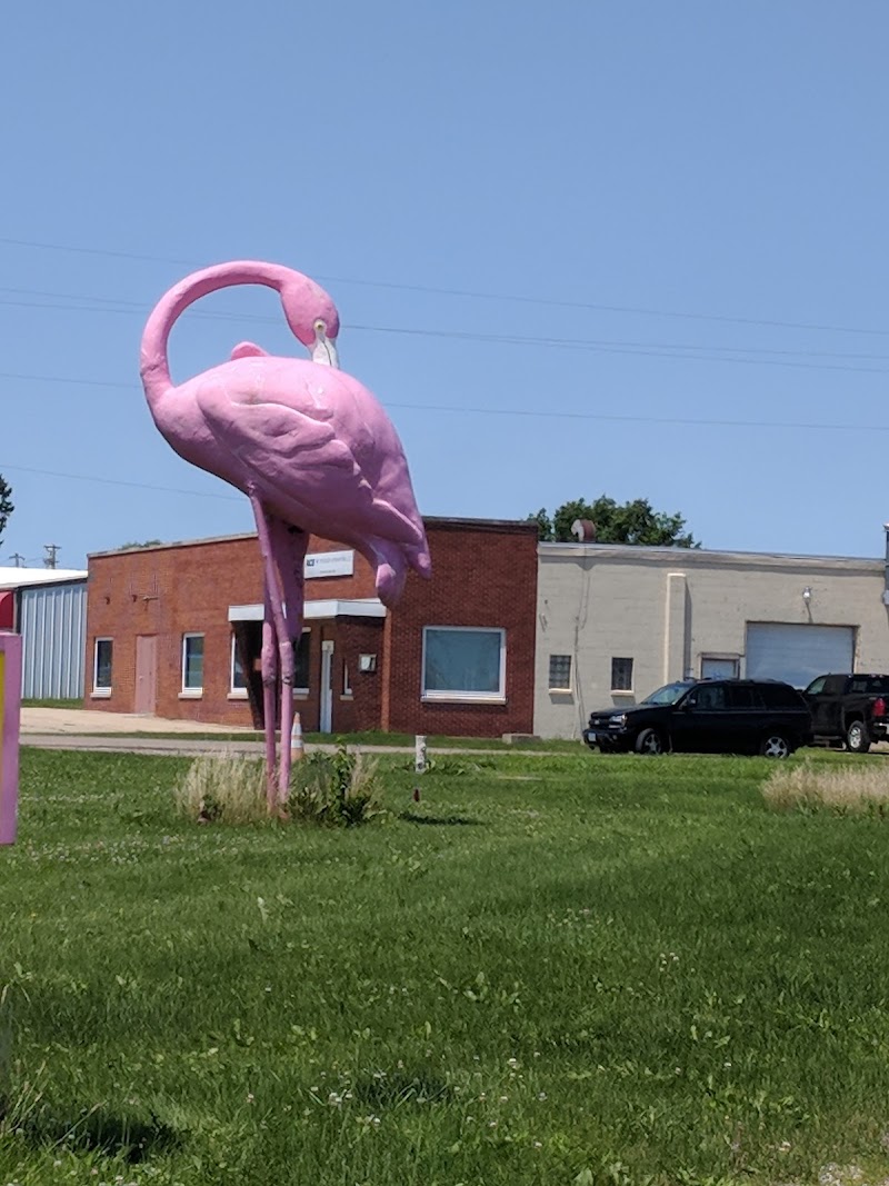 Flamingo Motel in Marshalltown, Iowa, United States