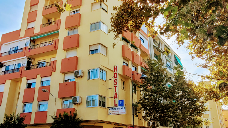 Hostal Mediterraneo in Torre del Mar, Spain