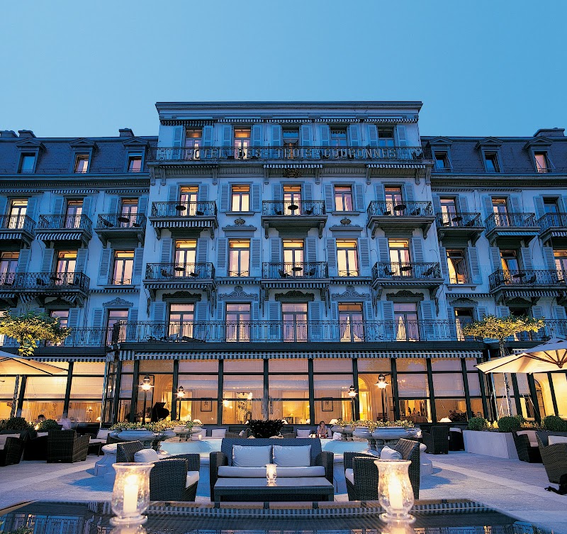 Hotel Des Trois Couronnes in Vevey, Switzerland