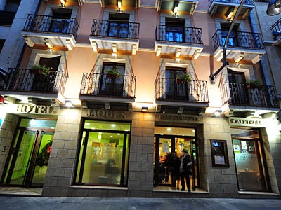 Hotel Jaqués in Jaca, Spain