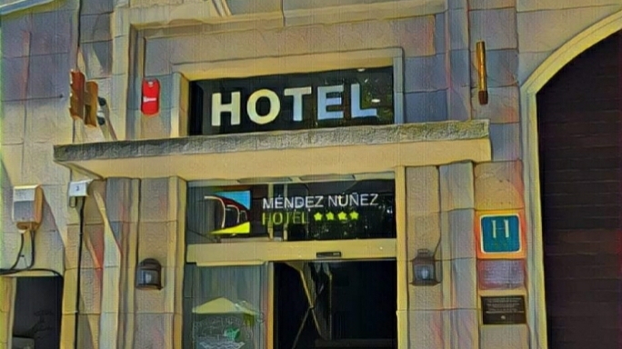 Hotel Méndez Núñez in Lugo, Spain