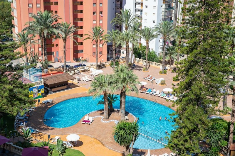 Hotel Palm Beach in Benidorm, Spain