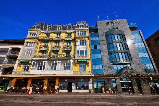 Hotel Splendid in Montreux, Switzerland
