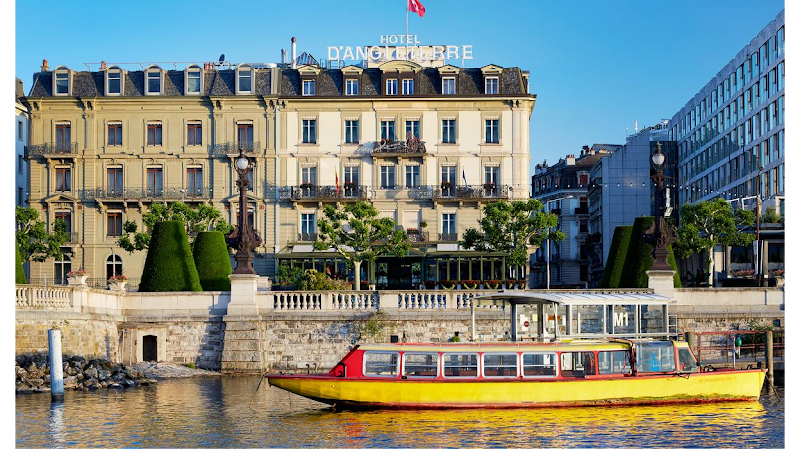 Hotel d'Angleterre in Geneva, Switzerland