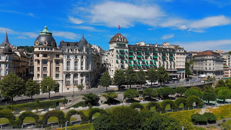 Hotel de la Paix in Lausanne, Switzerland