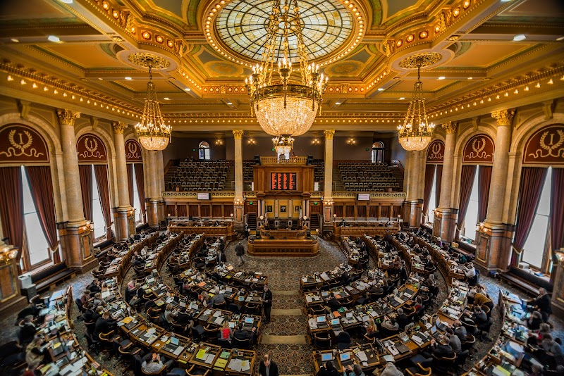 Iowa House in Des Moines, Iowa, United States