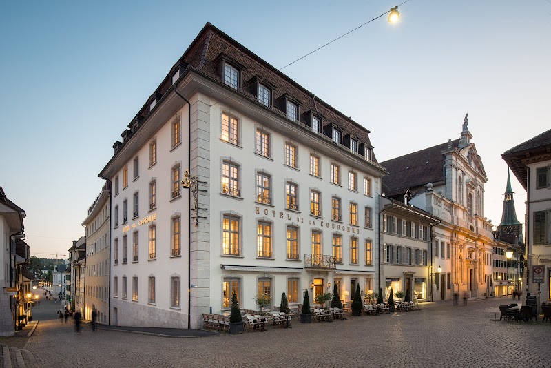 La Couronne Hotel Restaurant in Solothurn, Switzerland