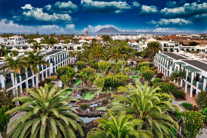 Las Marismas de Corralejo in La Oliva, Spain