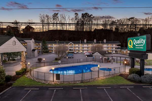 Quality Inn & Suites at Dollywood Lane in Pigeon Forge, Tennessee, United States