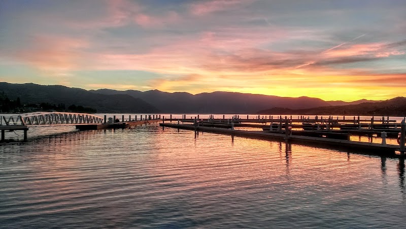 Sunset Marina in Chelan, Washington, United States