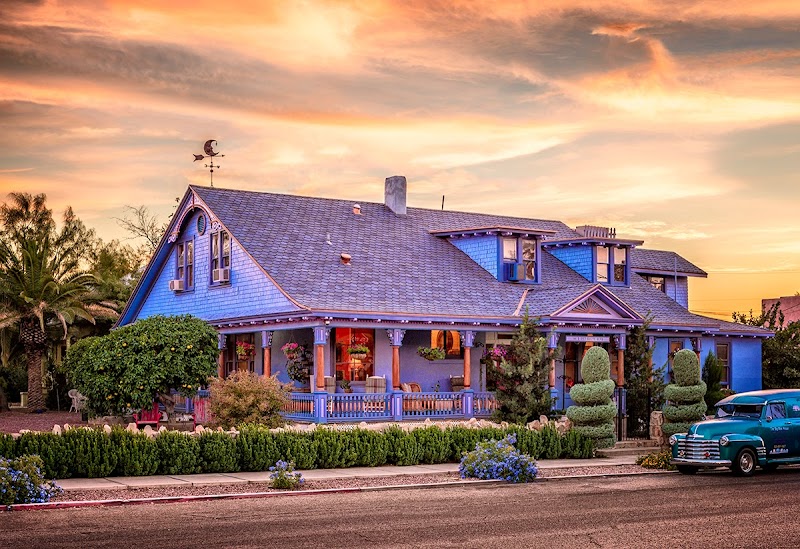 The Big Blue House Inn in South Tucson, Arizona, United States
