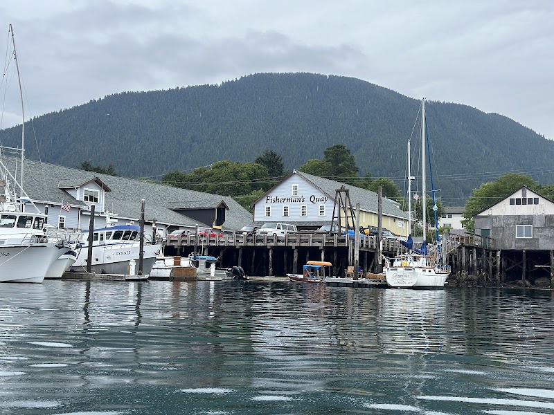 The Fisherman's Quay in Sitka, Alaska, United States