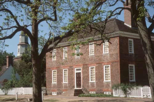 The George Wythe House in Wytheville, Virginia, United States