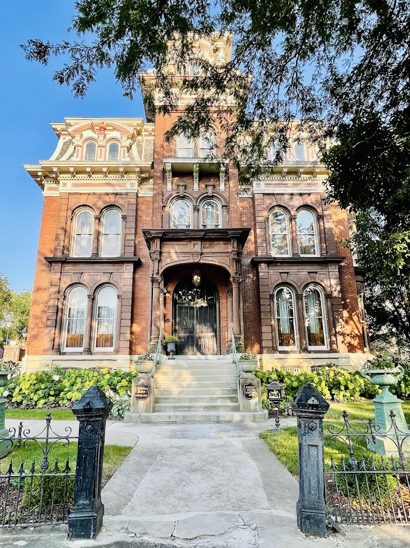 The Jacob Henry Mansion Estate in Joliet, Illinois, United States