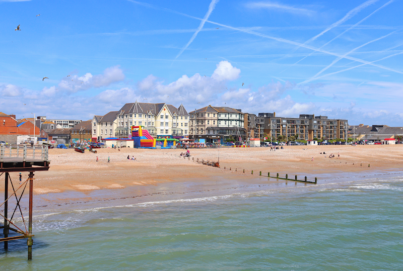 The Pebble Beach in Bognor Regis, United Kingdom