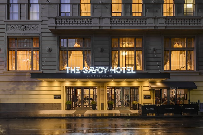 The Savoy Hotel on Little Collins Melbourne in Melbourne, Australia