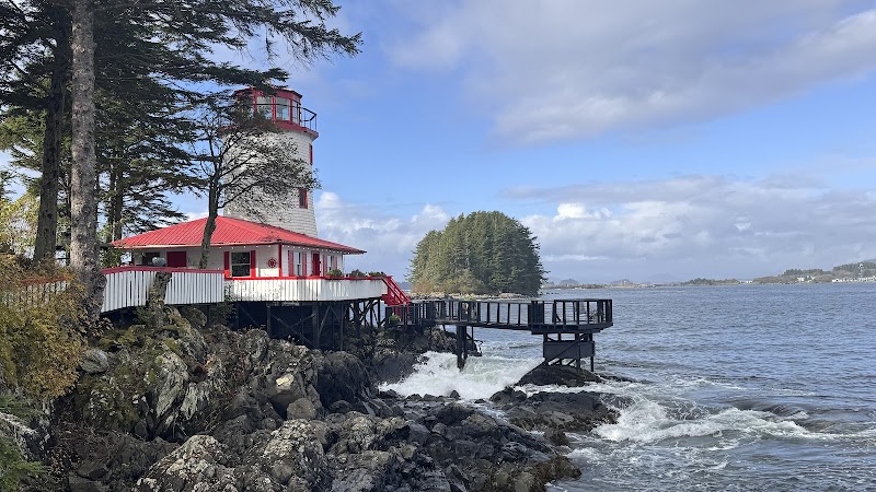 The Sitka Lighthouse in Sitka, Alaska, United States