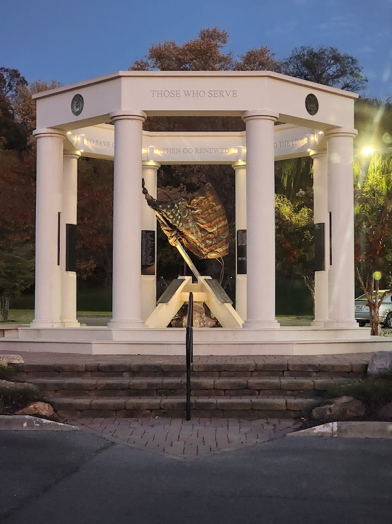 The Vinton War Memorial in Vinton, Virginia, United States