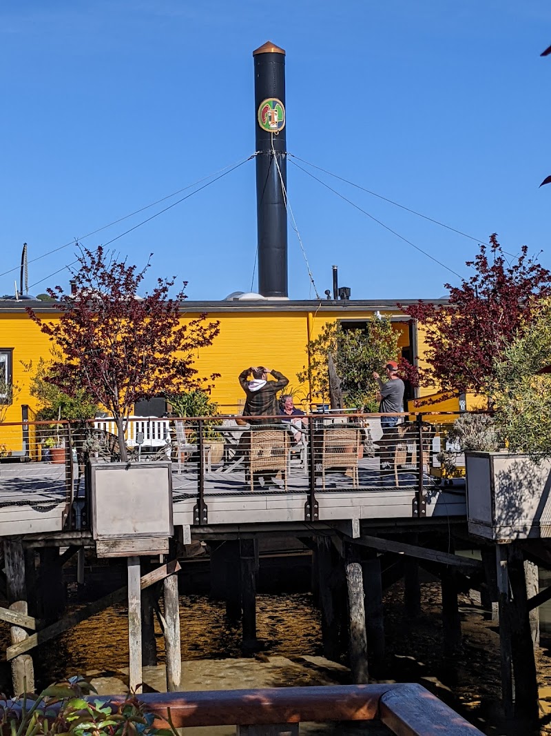 The Yellow Ferry in Sausalito, California, United States
