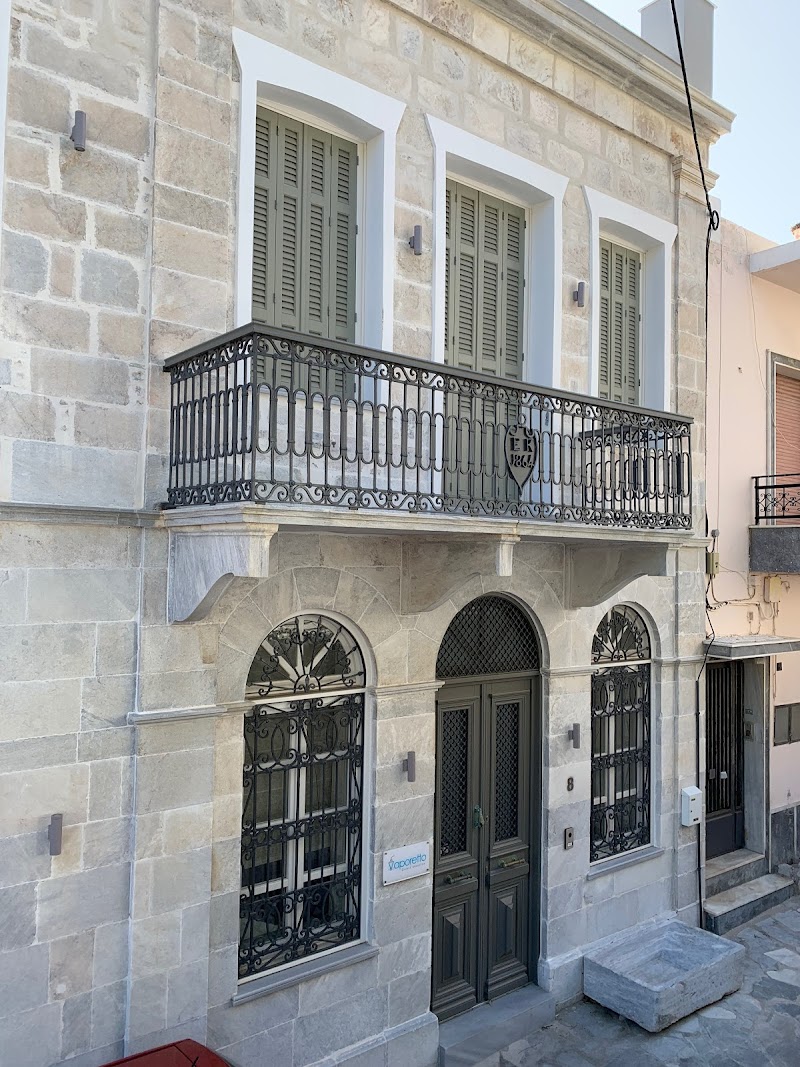 Vaporetto in Ermoupoli, Greece