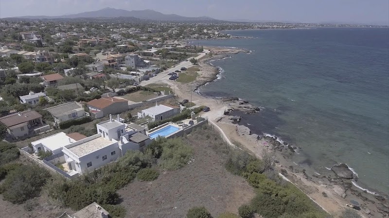 Villa Blue Island in Artemida, Greece